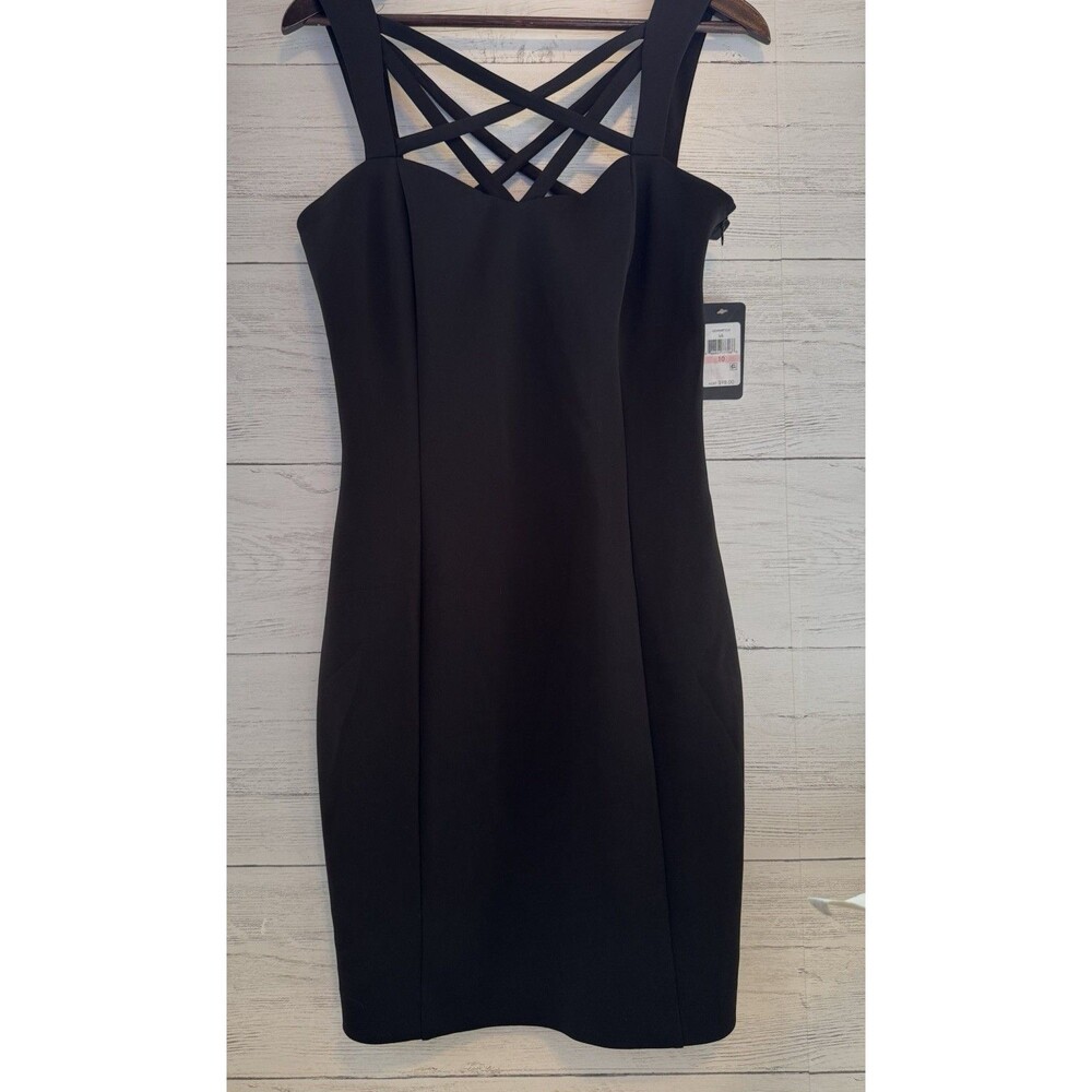 Guess Bodycon Dress with Lattice details Size 10 MSRP $98 NWT